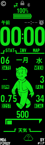 Xiaomi Mi Band 6 手表表盘