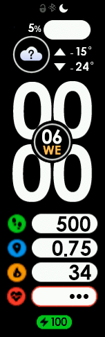 Xiaomi Mi Band 6 手表表盘