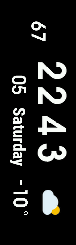 Xiaomi Mi Band 6 手表表盘