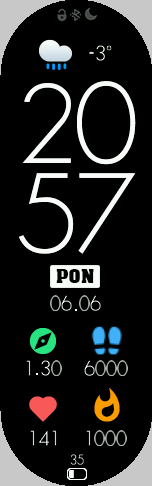 Xiaomi Mi Band 6 手表表盘