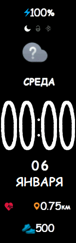 Xiaomi Mi Band 6 手表表盘