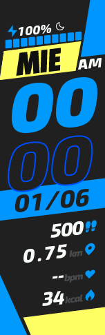 Xiaomi Mi Band 6 手表表盘