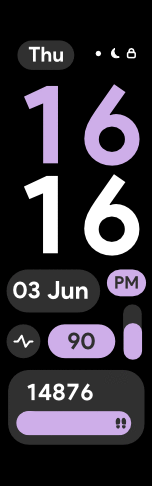 Xiaomi Mi Band 6 手表表盘