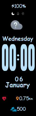 Xiaomi Mi Band 6 手表表盘