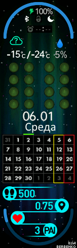 Xiaomi Mi Band 6 手表表盘