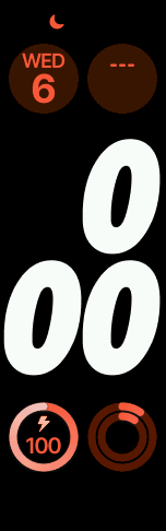 Xiaomi Mi Band 6 手表表盘