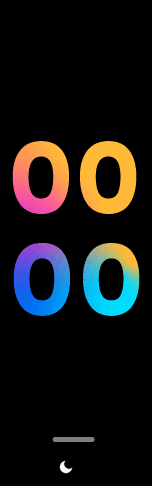 Xiaomi Mi Band 6 手表表盘