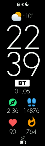 Xiaomi Mi Band 6 手表表盘