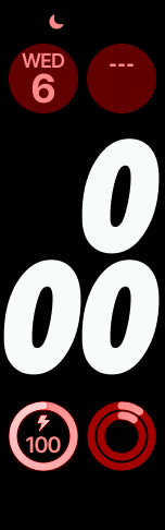 Xiaomi Mi Band 6 手表表盘