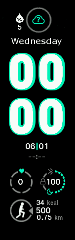 Xiaomi Mi Band 6 手表表盘