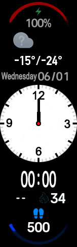 Xiaomi Mi Band 6 手表表盘