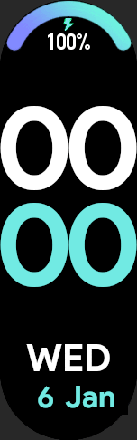 Xiaomi Mi Band 6 手表表盘