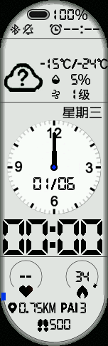 Xiaomi Mi Band 6 手表表盘