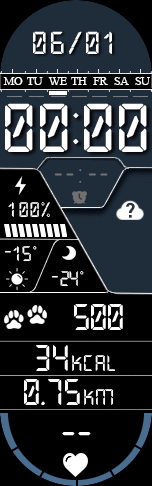 Xiaomi Mi Band 6 手表表盘