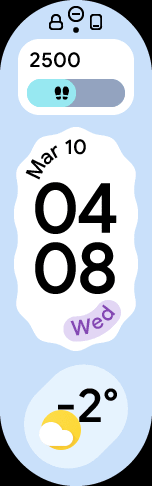 Xiaomi Mi Band 6 手表表盘