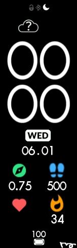 Xiaomi Mi Band 6 手表表盘