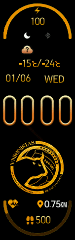 Xiaomi Mi Band 6 手表表盘