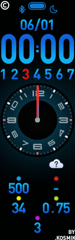 Xiaomi Mi Band 6 手表表盘