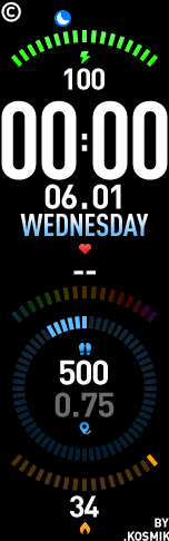 Xiaomi Mi Band 6 手表表盘