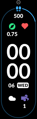 Xiaomi Mi Band 6 手表表盘