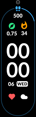 Xiaomi Mi Band 6 手表表盘