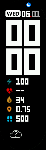 Xiaomi Mi Band 6 手表表盘