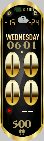 Xiaomi Mi Band 6 手表表盘