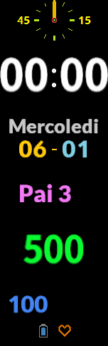 Xiaomi Mi Band 6 手表表盘