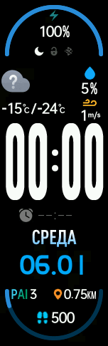 Xiaomi Mi Band 6 手表表盘