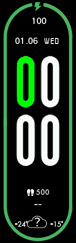 Xiaomi Mi Band 6 手表表盘