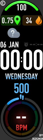 Xiaomi Mi Band 6 手表表盘