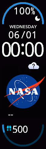 Xiaomi Mi Band 6 手表表盘