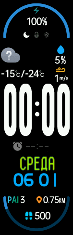 Xiaomi Mi Band 6 手表表盘