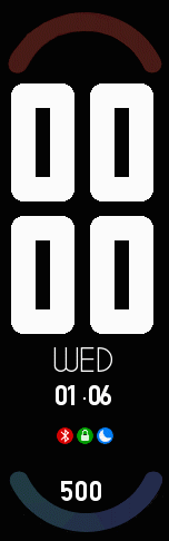 Xiaomi Mi Band 6 手表表盘