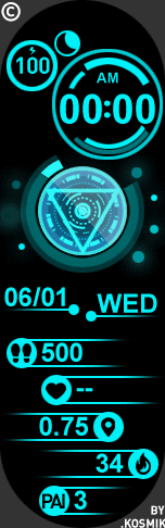 Xiaomi Mi Band 6 手表表盘