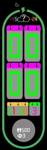 Xiaomi Mi Band 6 手表表盘