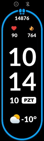 Xiaomi Mi Band 6 手表表盘