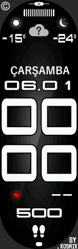 Xiaomi Mi Band 6 手表表盘