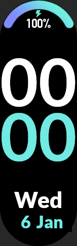 Xiaomi Mi Band 6 手表表盘