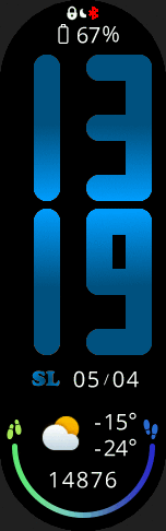 Xiaomi Mi Band 6 手表表盘