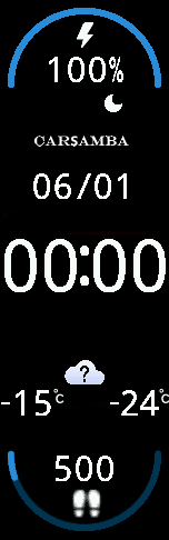 Xiaomi Mi Band 6 手表表盘