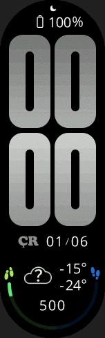 Xiaomi Mi Band 6 手表表盘