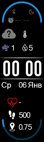 Xiaomi Mi Band 6 手表表盘