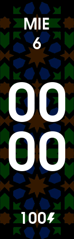 Xiaomi Mi Band 6 手表表盘