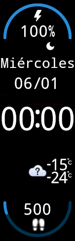 Xiaomi Mi Band 6 手表表盘