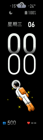 Xiaomi Mi Band 6 手表表盘