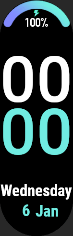 Xiaomi Mi Band 6 手表表盘