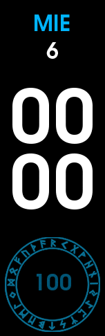 Xiaomi Mi Band 6 手表表盘