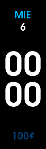 Xiaomi Mi Band 6 手表表盘