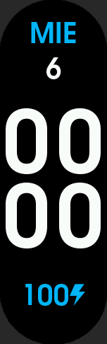 Xiaomi Mi Band 6 手表表盘